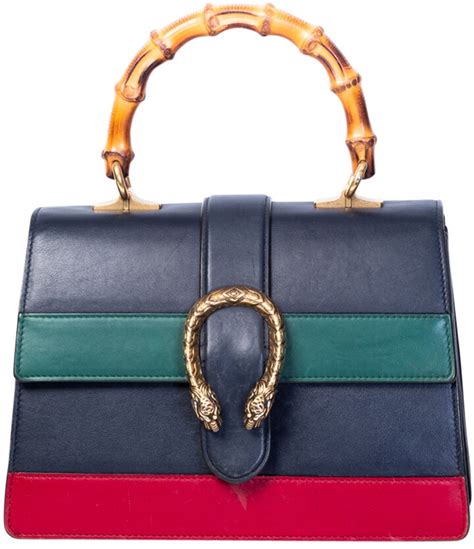 Dionysus leather handbag Gucci Multicolour in Leather 